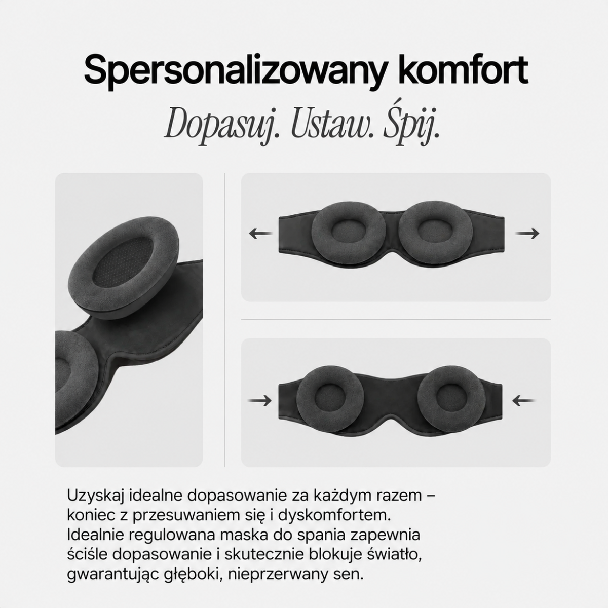 Avelia 3D Mask™ - Spokojny, Głęboki Sen