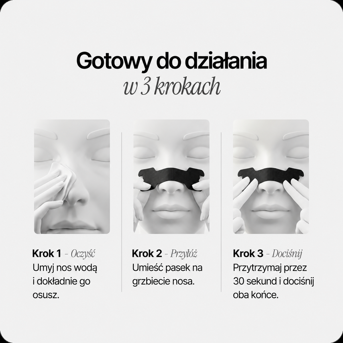 Avelia Strips™ - Paski Wspierające Swobodny Oddech
